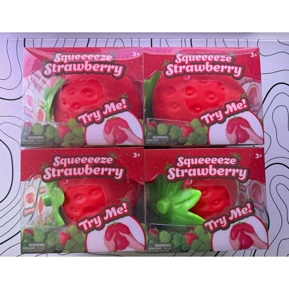 (1) Sunny Days Strawberry Squishy